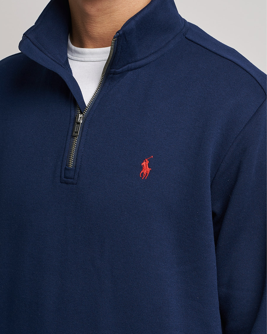 Mies | Puserot | Polo Ralph Lauren | Fleece Jersey Half Zip Cruise Navy