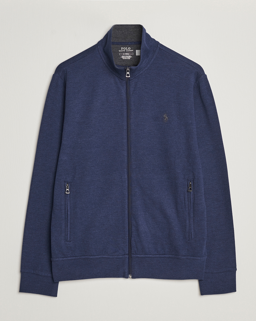 Mies | Puserot | Polo Ralph Lauren | Tech Full-Zip Sweater Spring Navy Heather