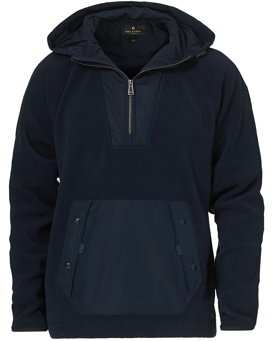 Mies | Puserot | Belstaff | Atlantic Pile Pullover Dark Ink