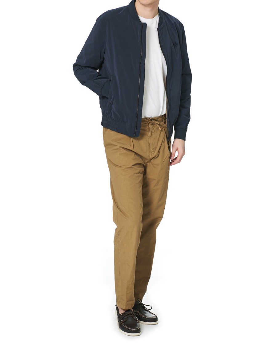 Mies | Takit | Morris | Nicolas Nylon Bomber Jacket Old Blue