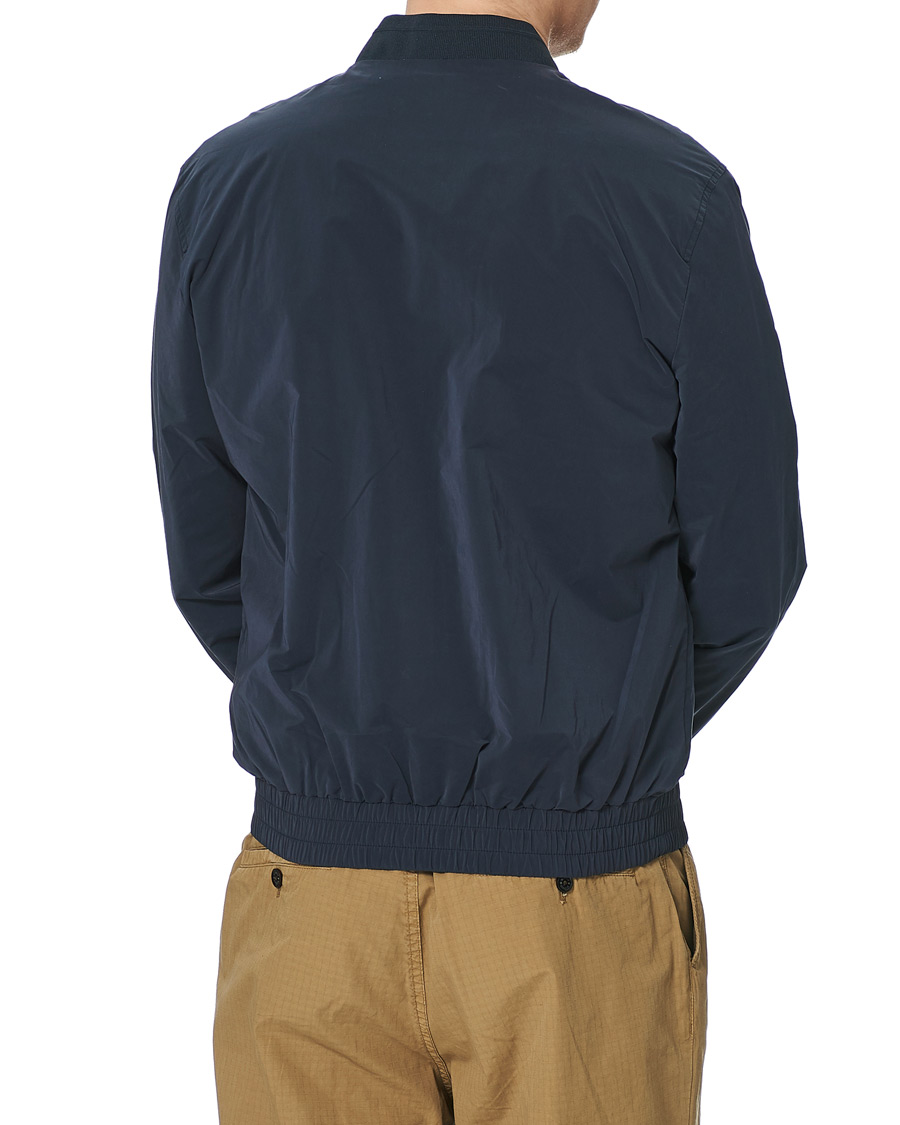 Mies | Takit | Morris | Nicolas Nylon Bomber Jacket Old Blue