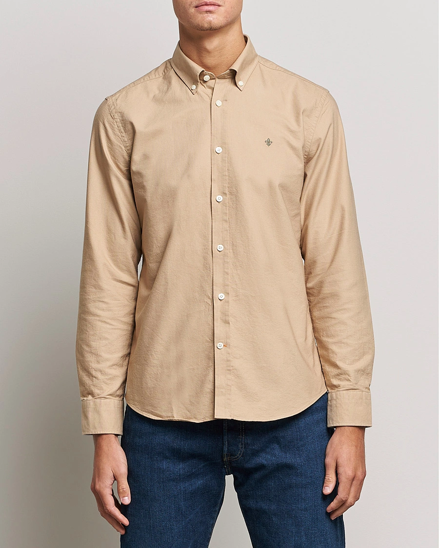 Mies | Oxford-paidat | Morris | Douglas Oxford Shirt Khaki