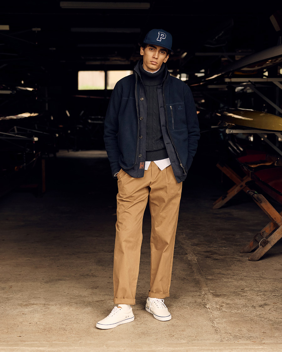 Mies | Kauluspaidat | Morris | Morley Ripstop Shirt Jacket Old Blue