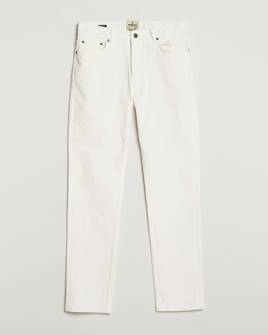 Mies | Farkut | Morris | Jermyn Cotton Jeans Off White