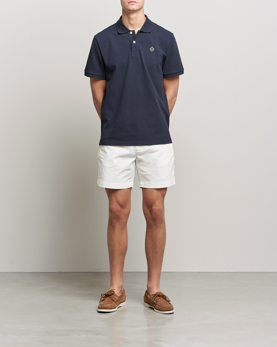 Mies | Shortsit | Morris | Light Twill Chino Shorts White