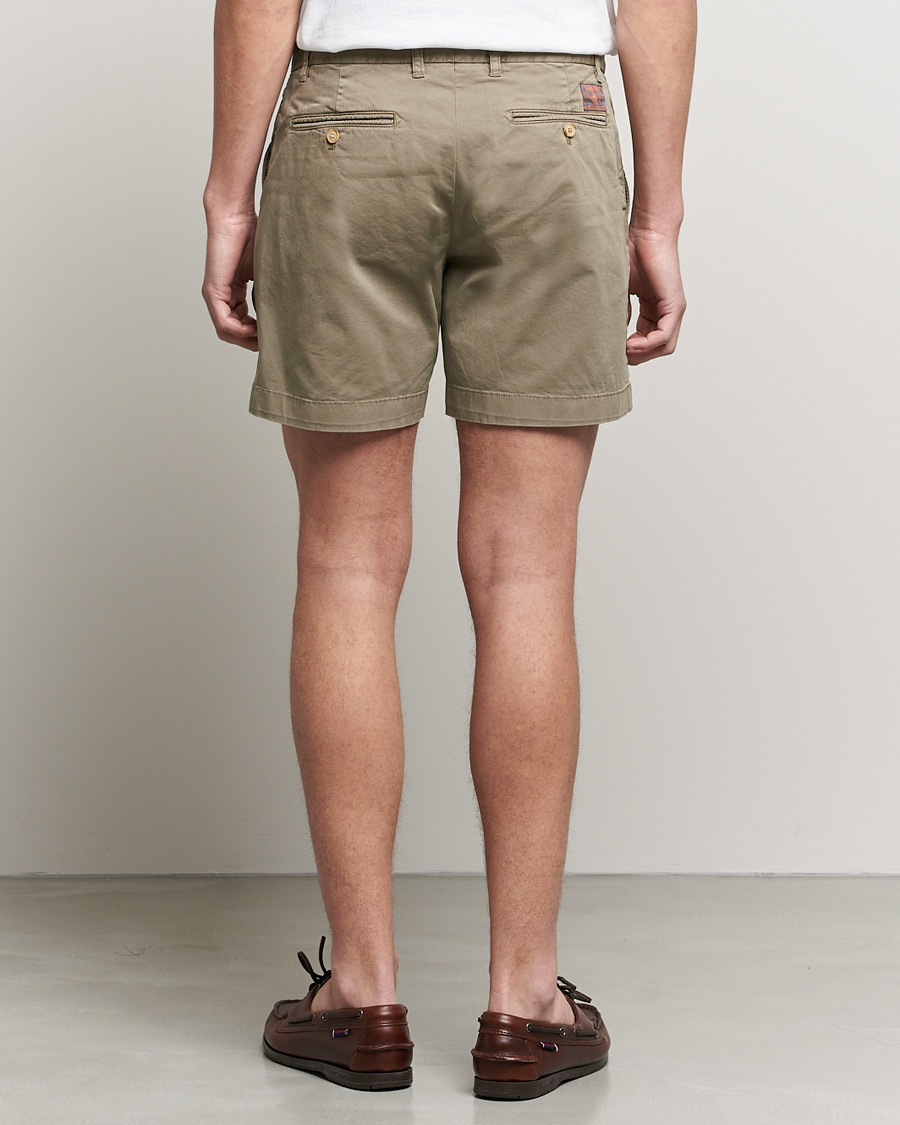 Mies | Shortsit | Morris | Light Twill Chino Shorts Olive