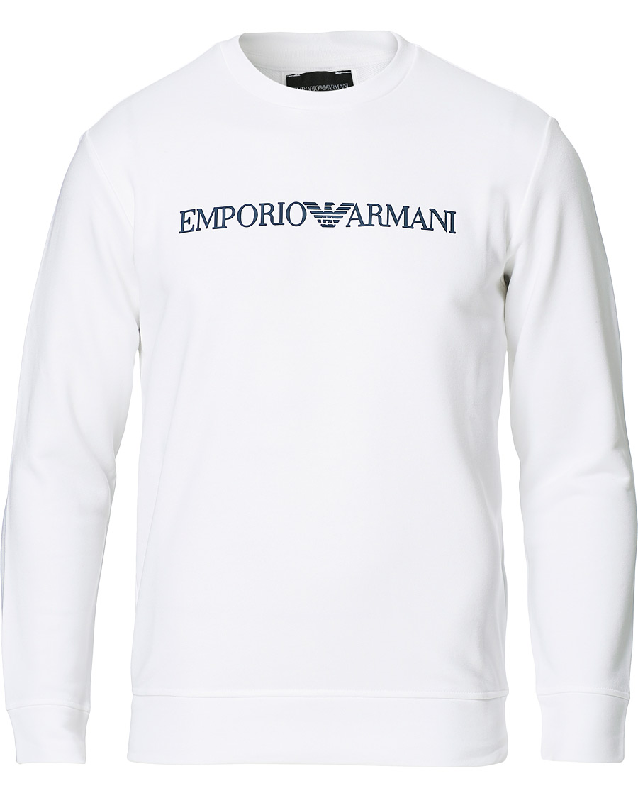 Mies | Puserot | Emporio Armani | Emporio Sweatshirt White