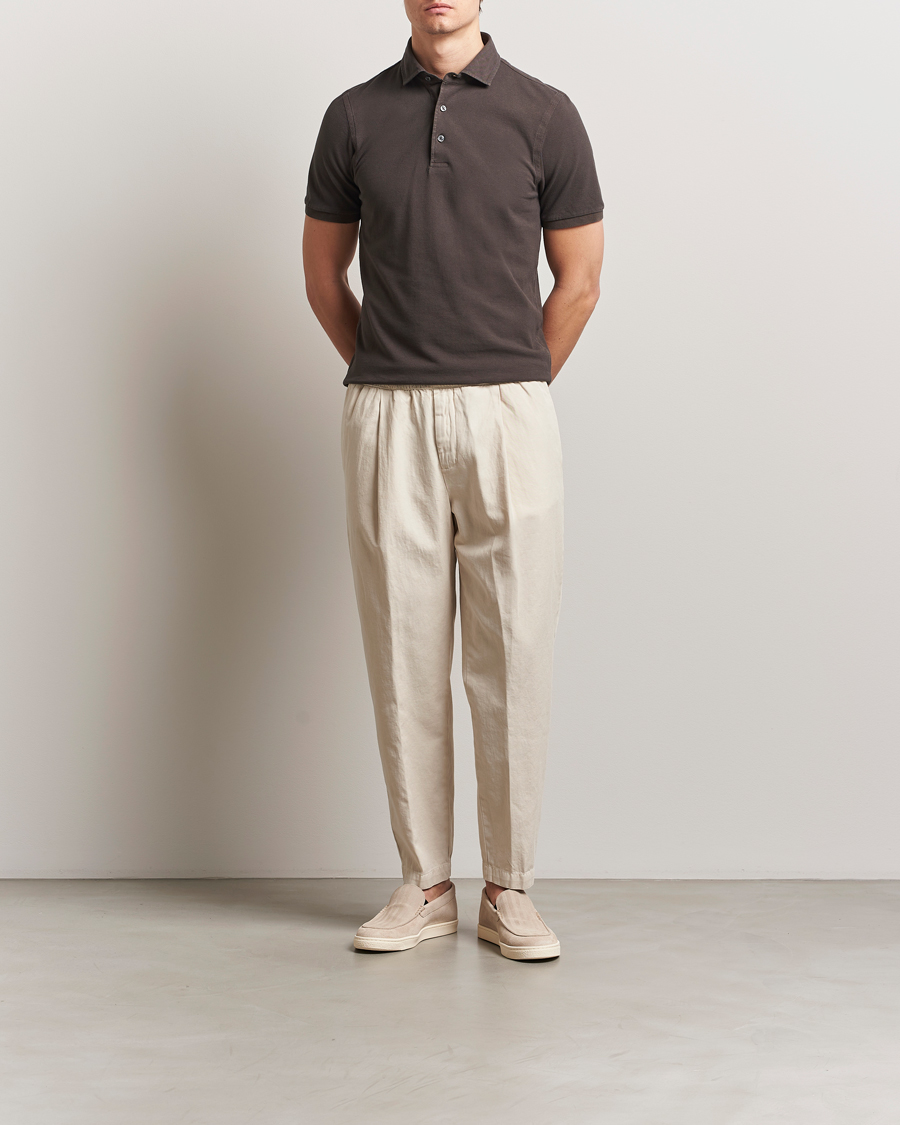 Mies | Pikeet | Gran Sasso | Washed Polo Brown
