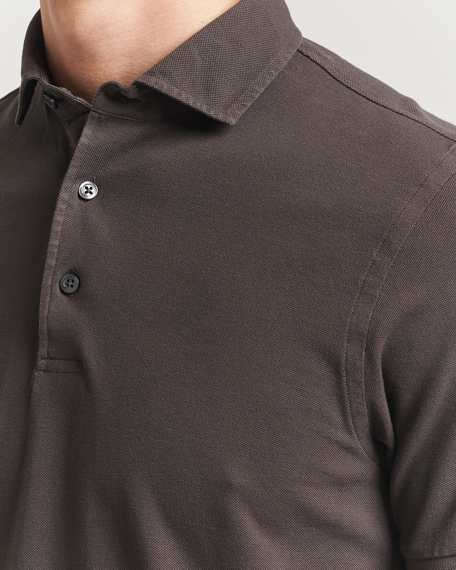 Mies | Pikeet | Gran Sasso | Washed Polo Brown