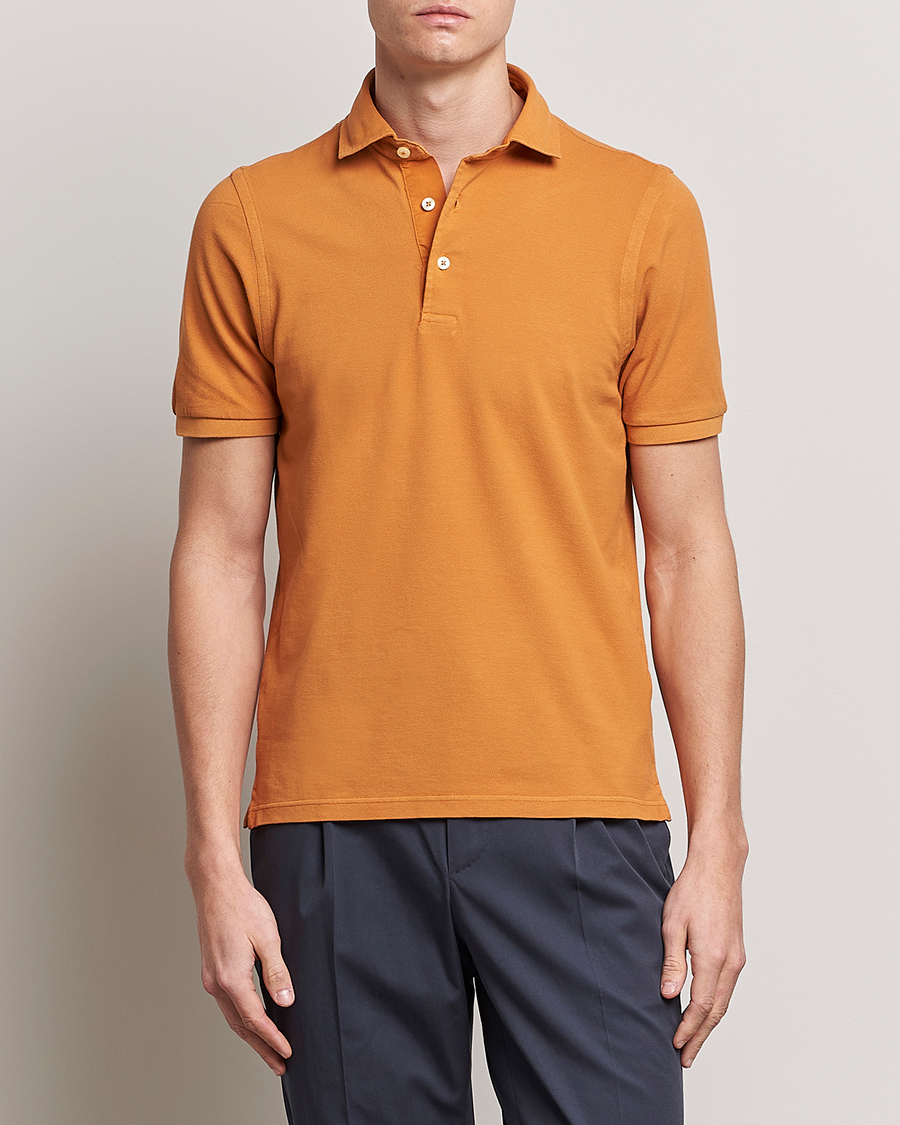 Mies | Pikeet | Gran Sasso | Washed Polo Orange