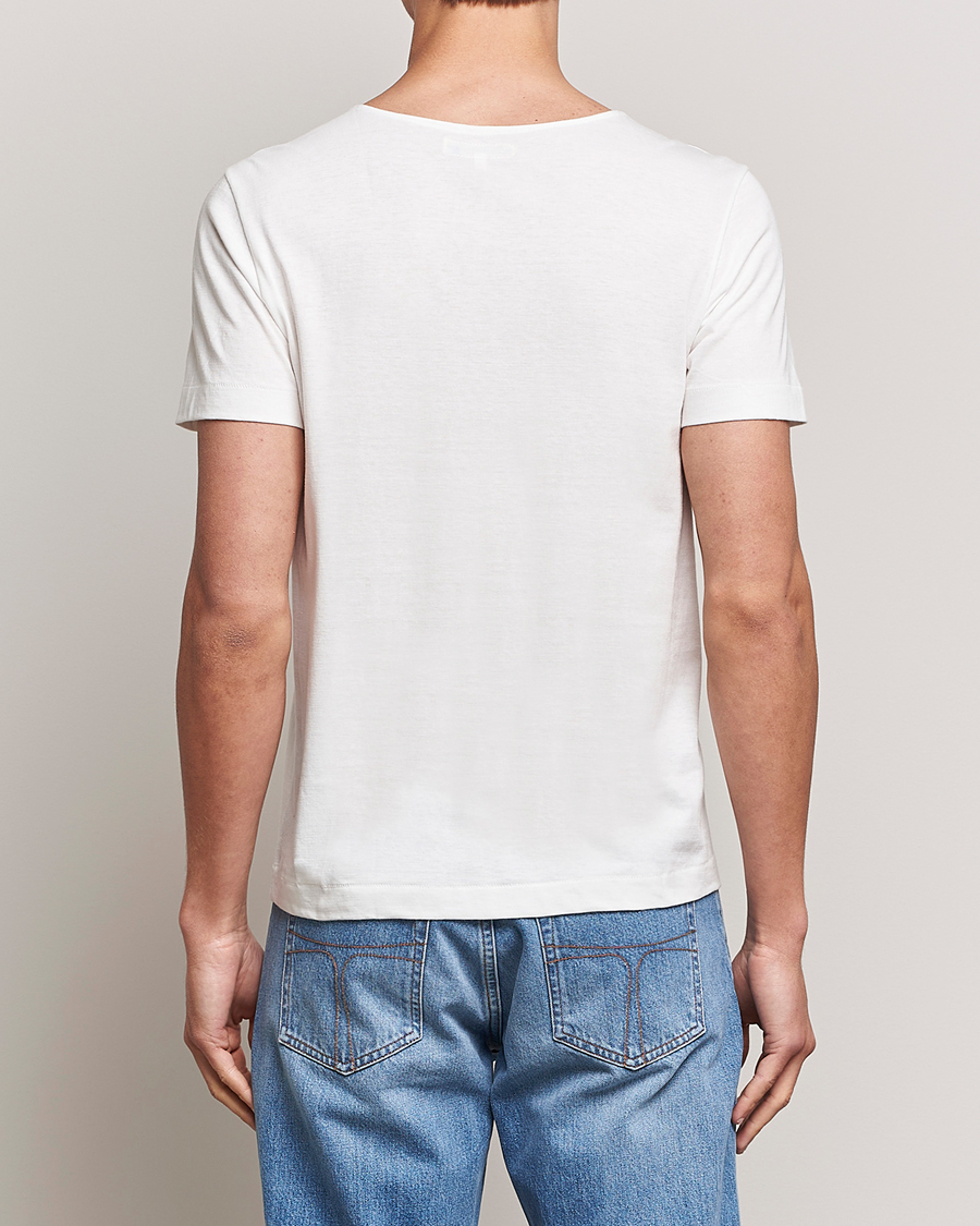Mies | T-paidat | Merz b. Schwanen | 1920s Loopwheeled T-Shirt White