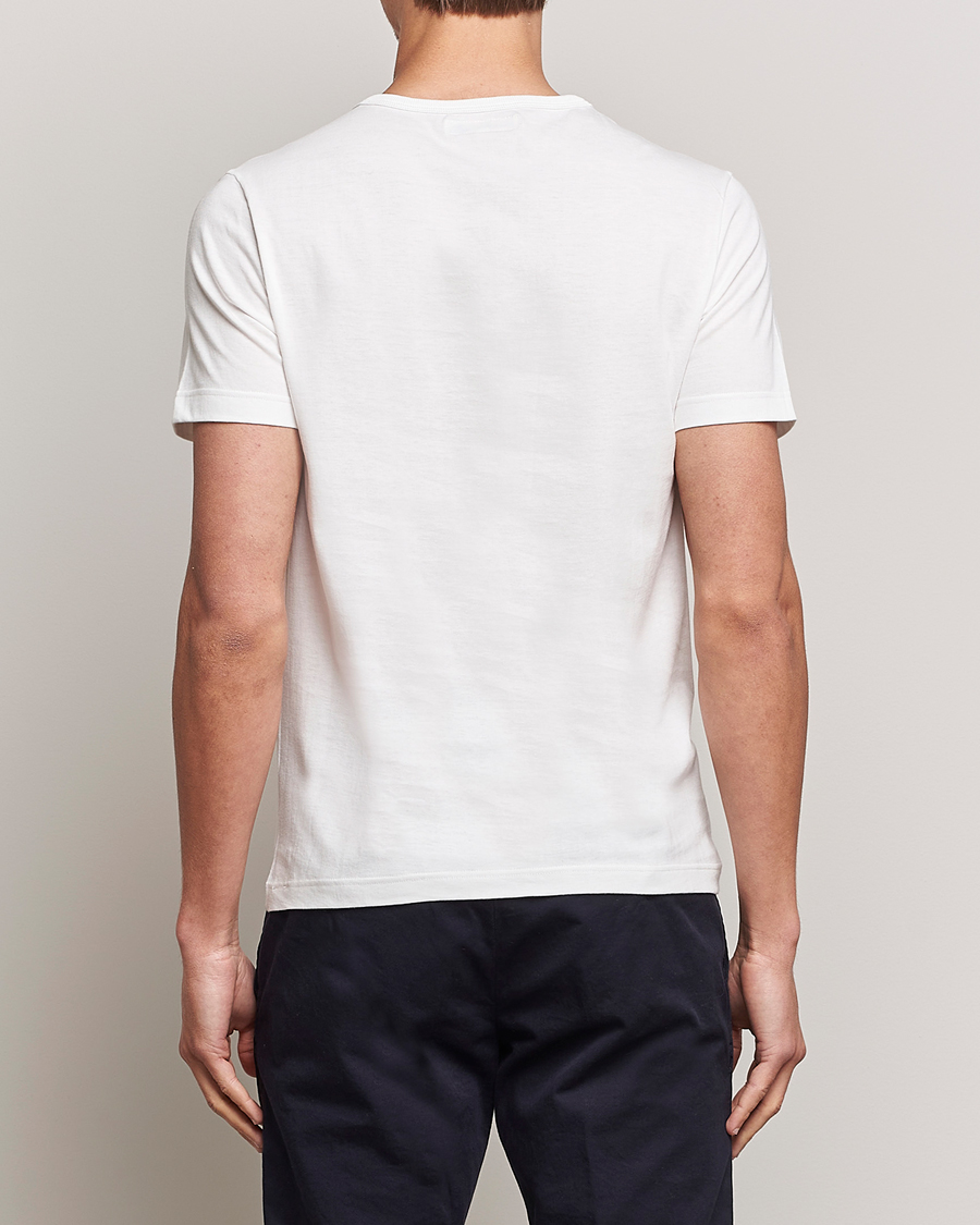 Mies | T-paidat | Merz b. Schwanen | 1950s Classic Loopwheeled T-shirt White