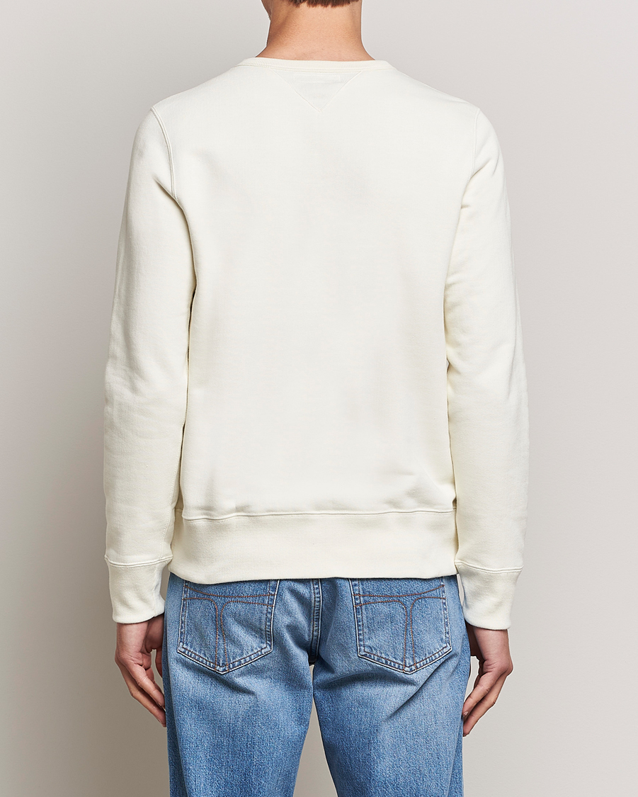 Mies | Puserot | Merz b. Schwanen | Organic Cotton Crew Neck Sweat Oat