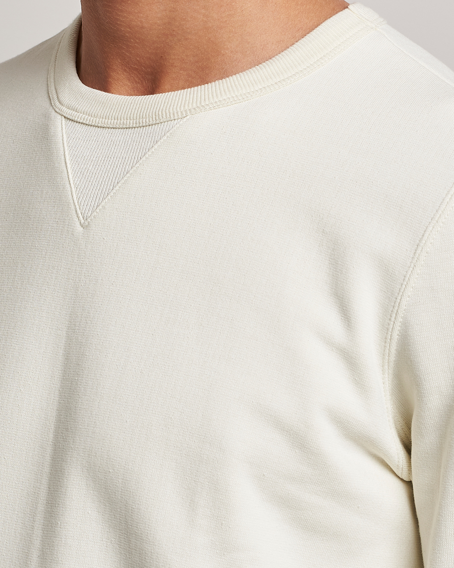 Mies | Puserot | Merz b. Schwanen | Organic Cotton Crew Neck Sweat Oat