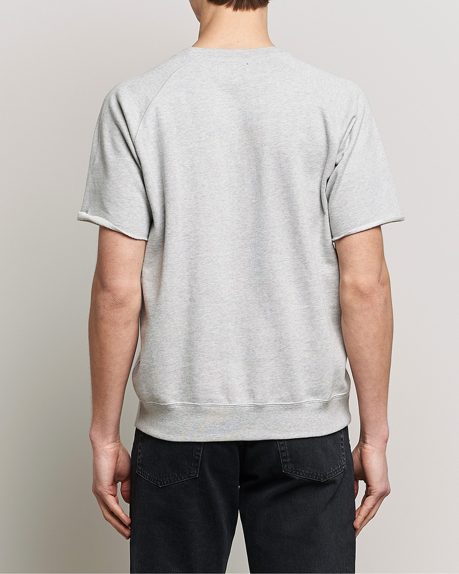 Mies | T-paidat | BEAMS PLUS | Cut Off Sweatshirt Heather Grey