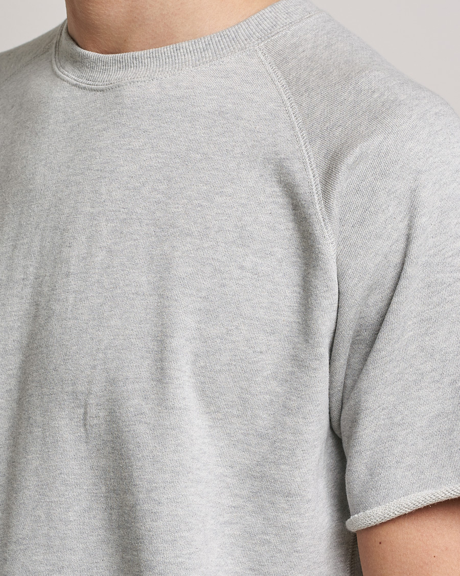 Mies | T-paidat | BEAMS PLUS | Cut Off Sweatshirt Heather Grey