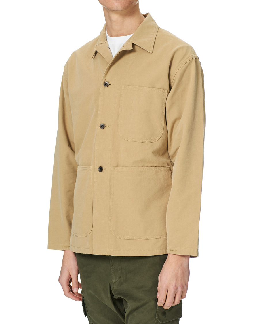 Mies | Takit | BEAMS PLUS | MIL Chore Jacket Beige