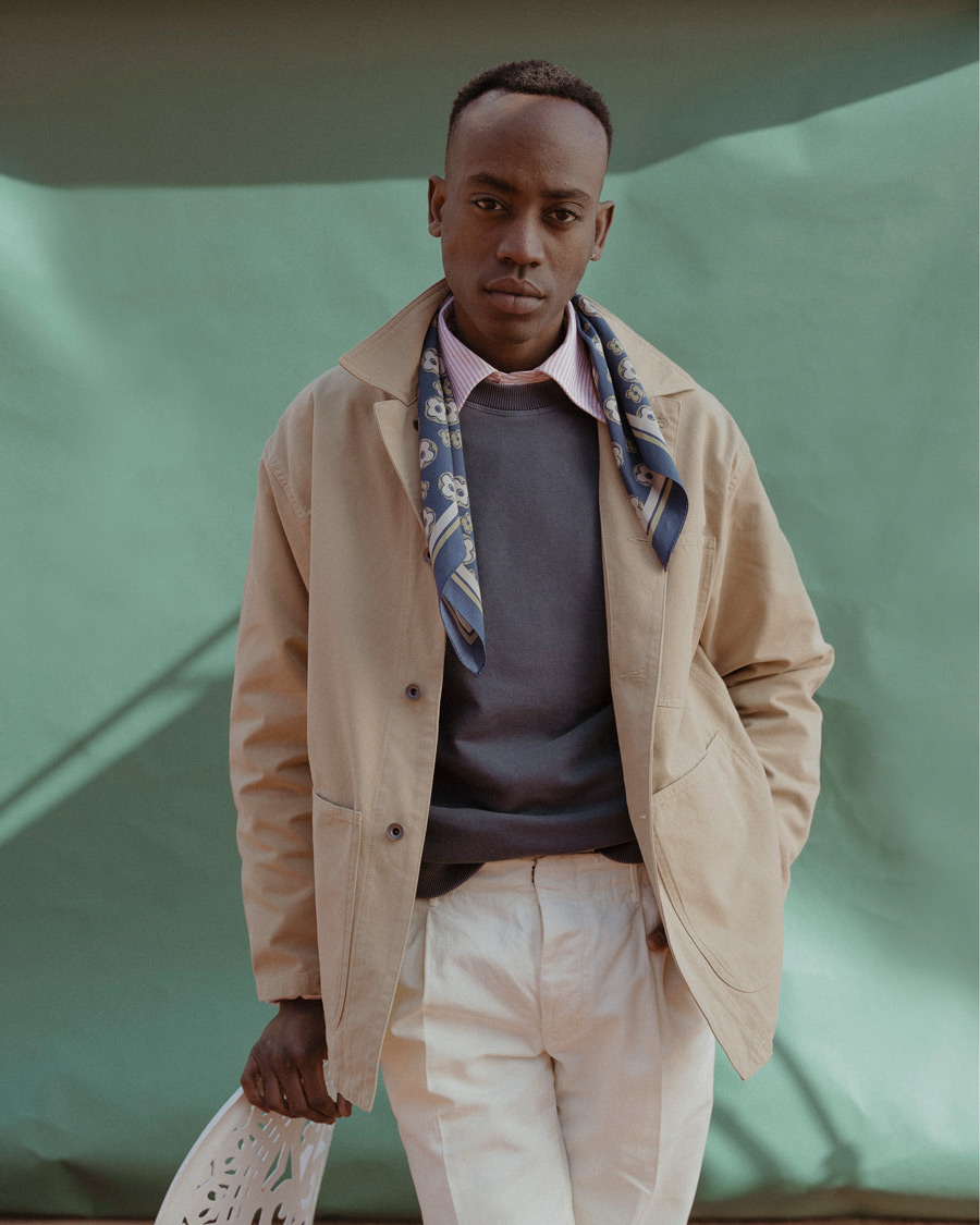 Mies | Takit | BEAMS PLUS | MIL Chore Jacket Beige