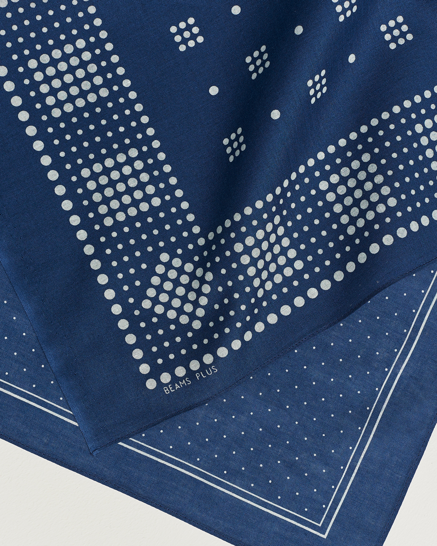 Mies | BEAMS PLUS Bandana 2-Pack Navy | BEAMS PLUS | Bandana 2-Pack Navy