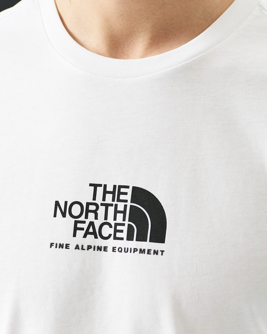 Mies | T-paidat | The North Face | Fine Alpine Equipment Tee White