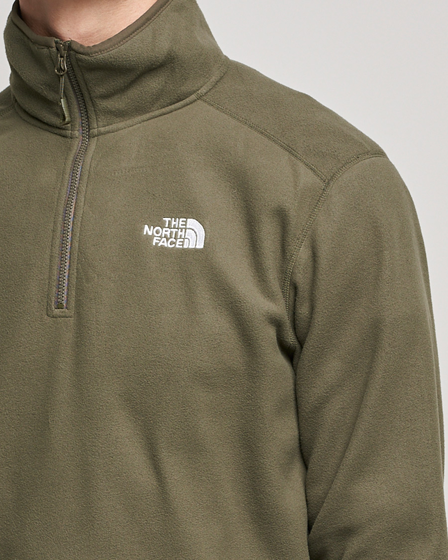 Mies | Puserot | The North Face | 100 Glacier 1/4 Zip Taupe Green