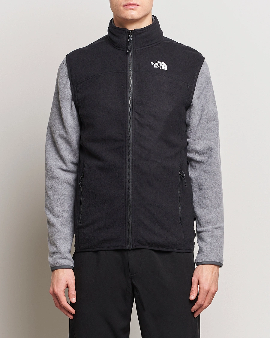 Mies | Active | The North Face | Glaicer Fleece Vest Black