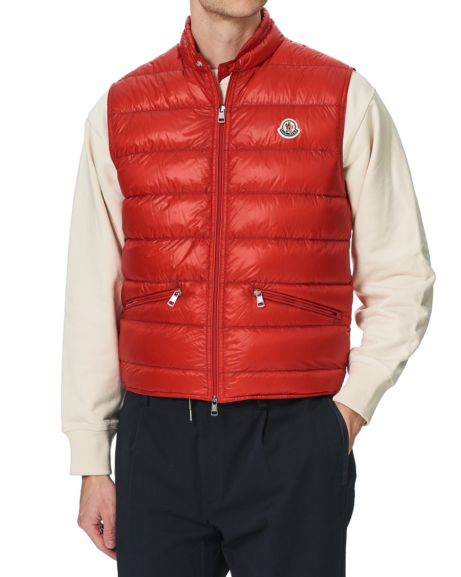 Mies | Takit | Moncler | Gui Down Vest Red