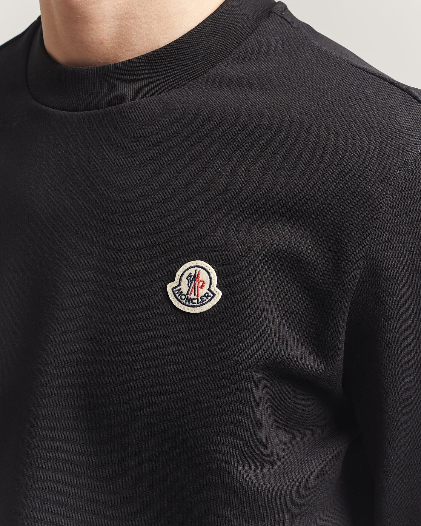 Mies | Puserot | Moncler | Logo Sweatshirt Black