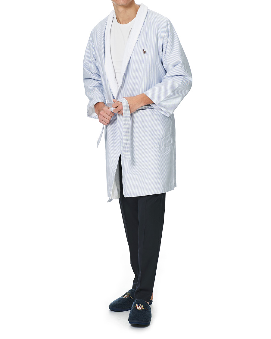Mies | Yöpuvut ja kylpytakit | Ralph Lauren Home | Oxford Men Kimono Bathrobe Blue