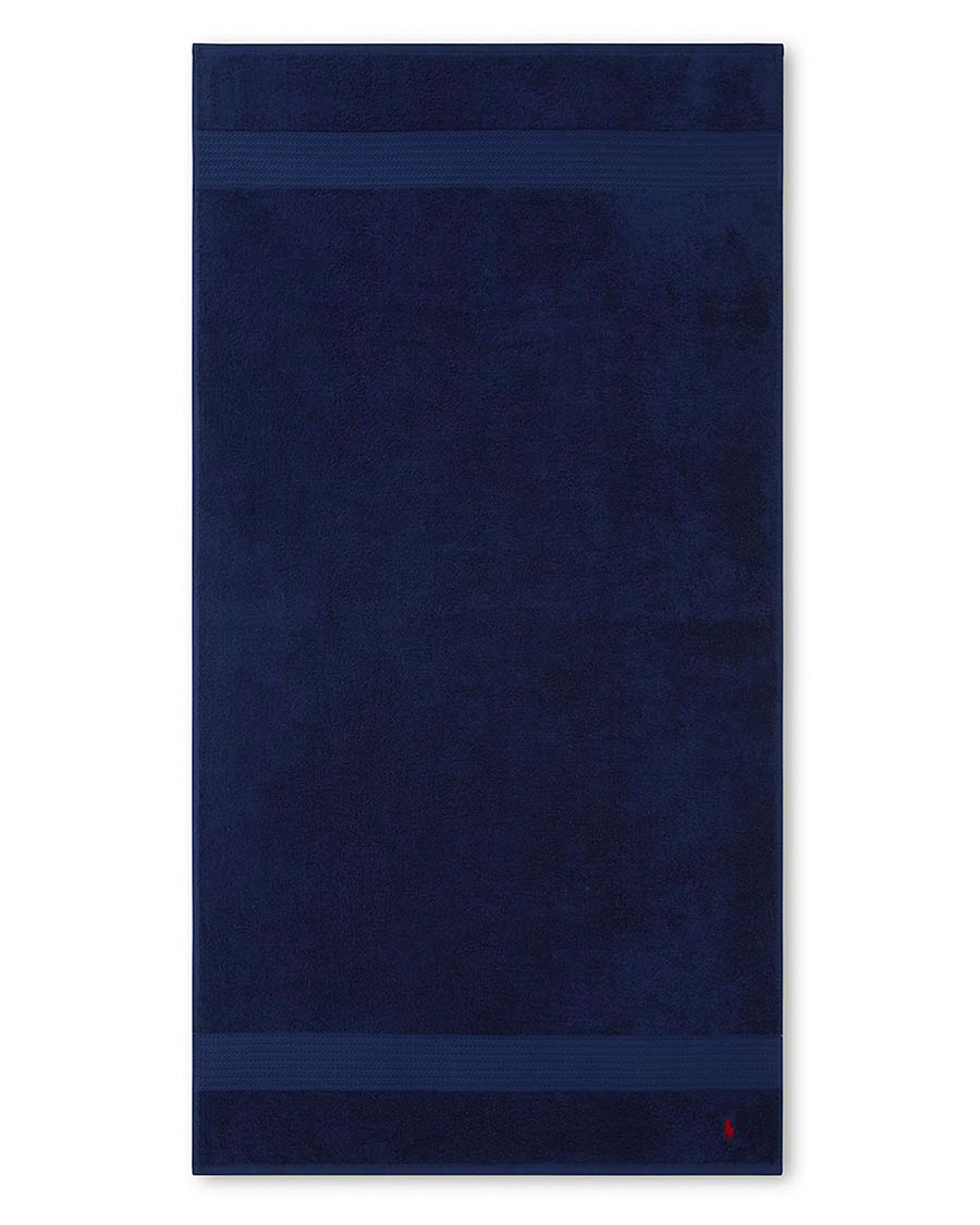 Mies | Ralph Lauren Home Polo Player Shower Towel 75x140 Marine | Ralph Lauren Home | Polo Player Shower Towel 75x140 Marine