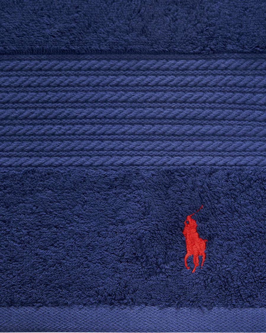 Mies | Ralph Lauren Home Polo Player Shower Towel 75x140 Marine | Ralph Lauren Home | Polo Player Shower Towel 75x140 Marine