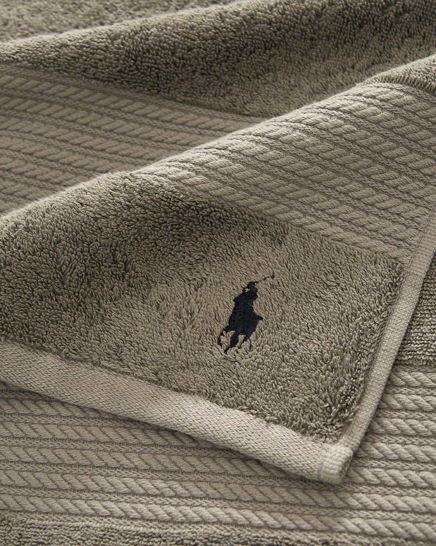 Mies | Ralph Lauren Home Polo Player Shower Towel 75x140 Pebble | Ralph Lauren Home | Polo Player Shower Towel 75x140 Pebble