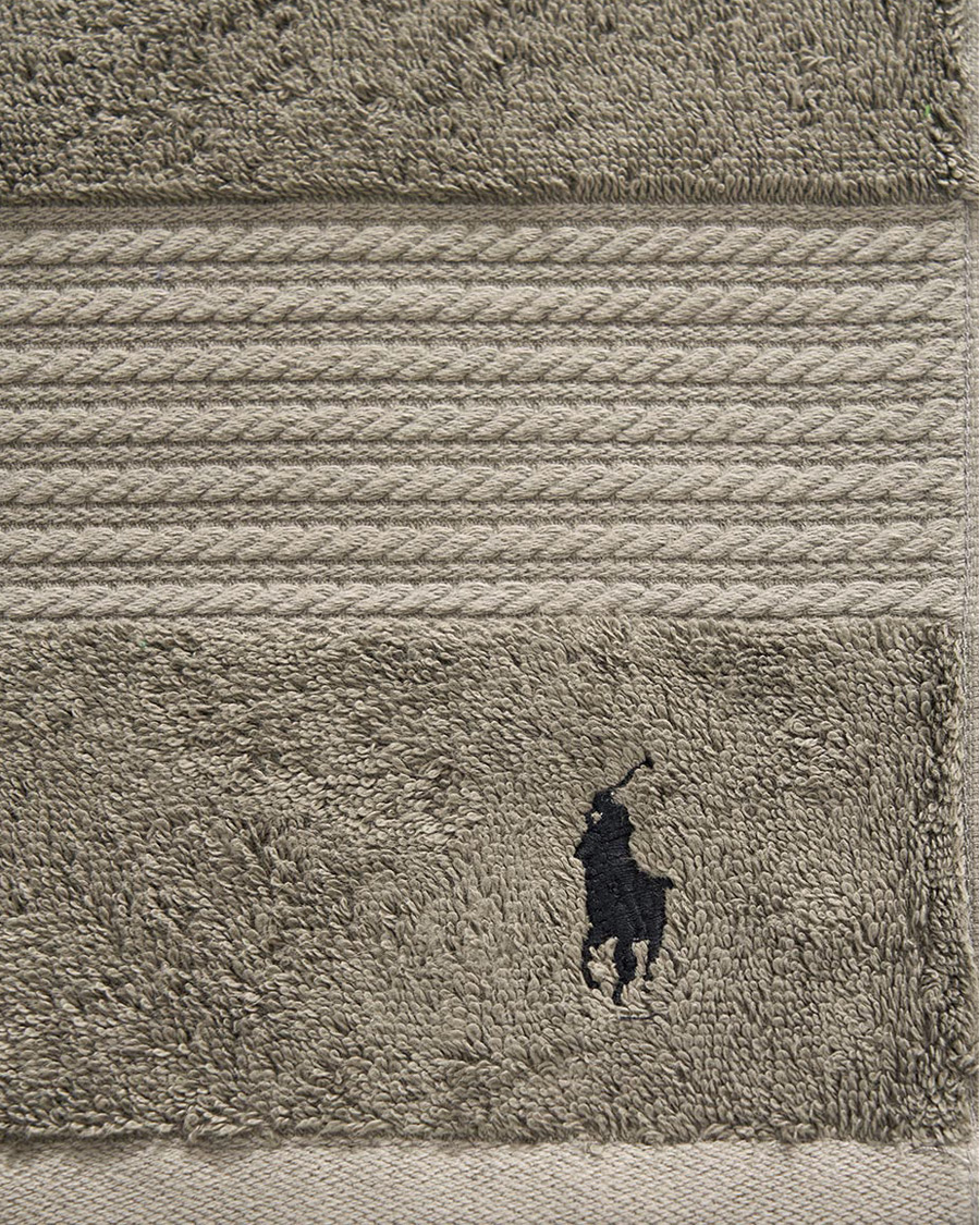 Mies | Ralph Lauren Home Polo Player Shower Towel 75x140 Pebble | Ralph Lauren Home | Polo Player Shower Towel 75x140 Pebble