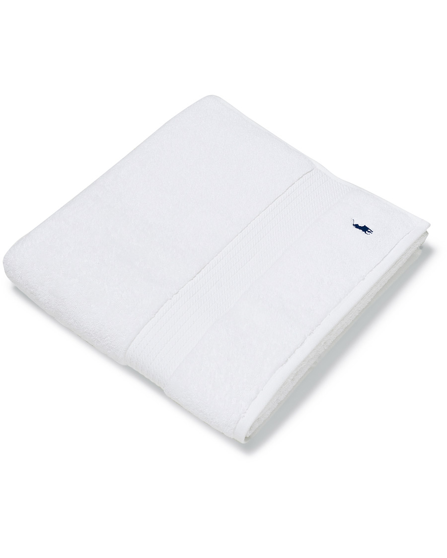 Mies | Ralph Lauren Home Polo Player Bath Sheet 90x170 White | Ralph Lauren Home | Polo Player Bath Sheet 90x170 White