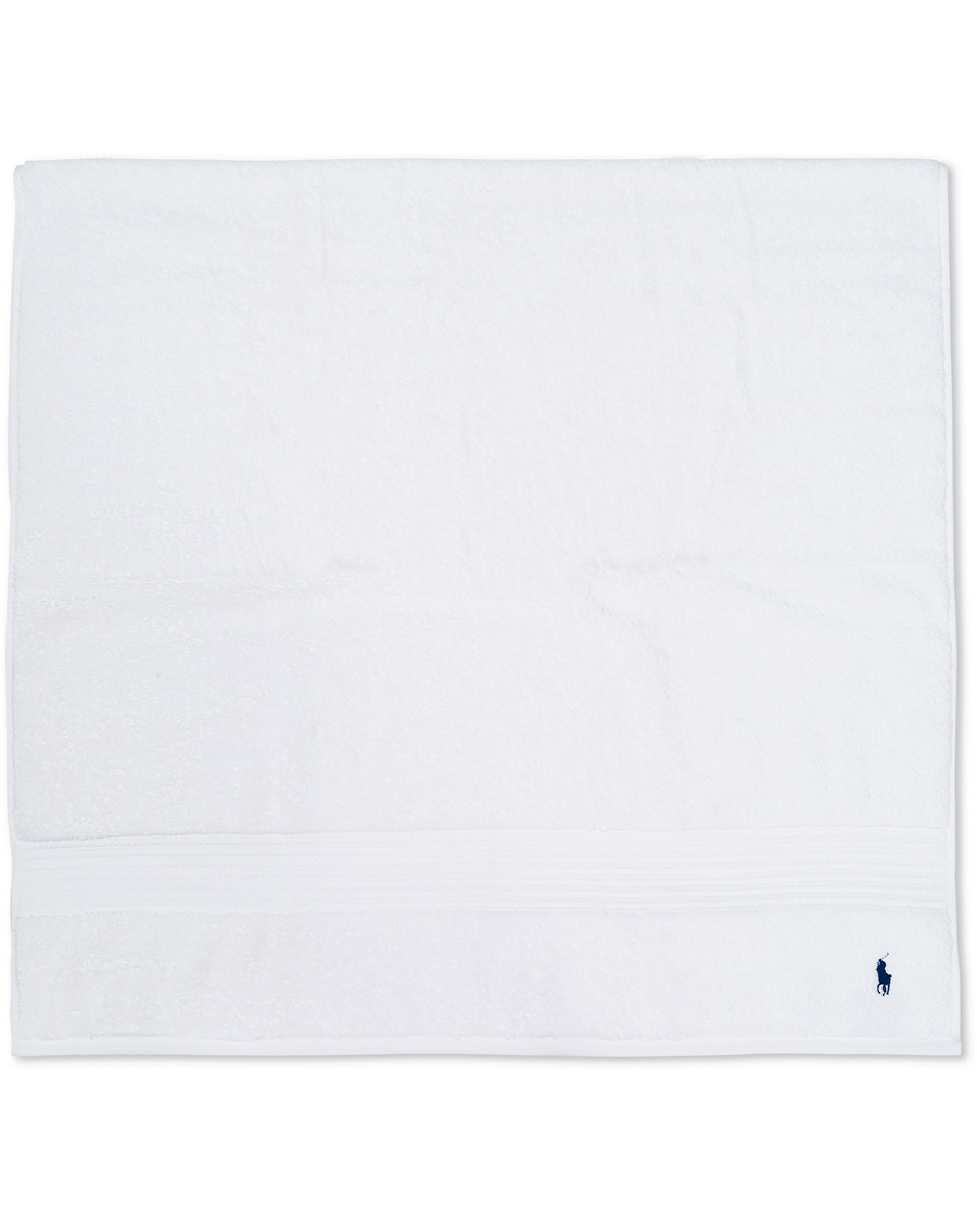 Mies | Ralph Lauren Home Polo Player Bath Sheet 90x170 White | Ralph Lauren Home | Polo Player Bath Sheet 90x170 White