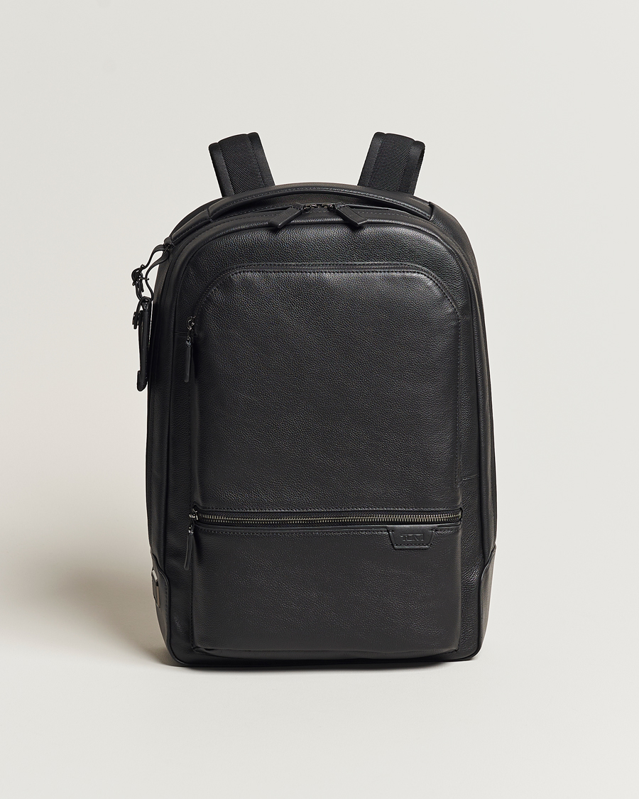 Mies | TUMI Harrison Bradner Leather Backpack Black | TUMI | Harrison Bradner Leather Backpack Black