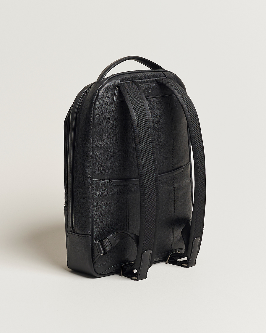 Mies | TUMI Harrison Bradner Leather Backpack Black | TUMI | Harrison Bradner Leather Backpack Black