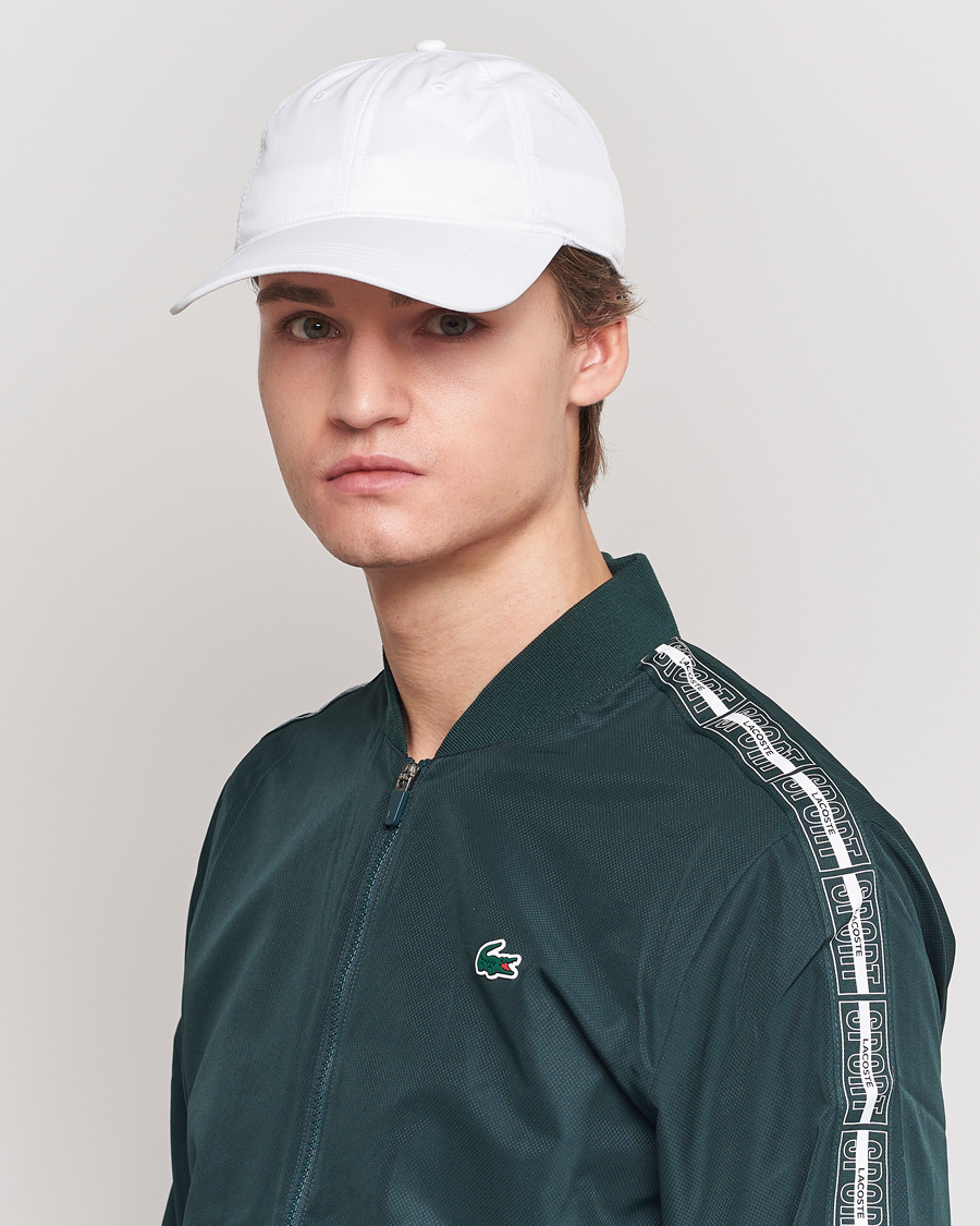 Mies | Lacoste Sport Sports Cap White | Lacoste Sport | Sports Cap White
