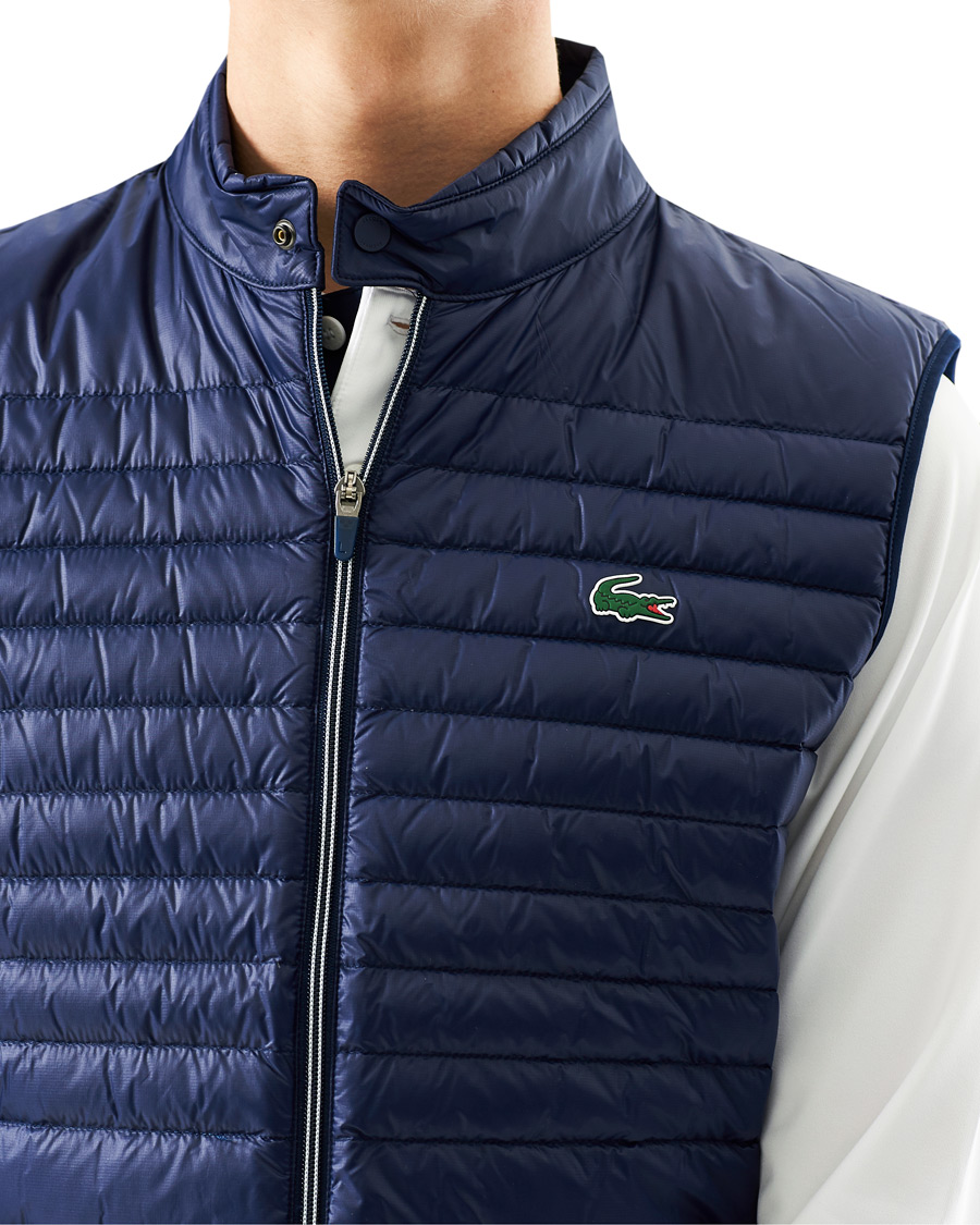 Mies | Takit | Lacoste | Light Down Vest Navy Blue