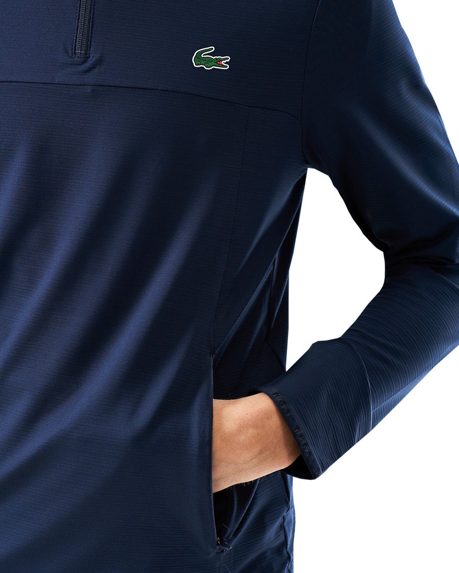 Mies | Puserot | Lacoste Sport | Performance Midlayer Half Zip Navy Blue