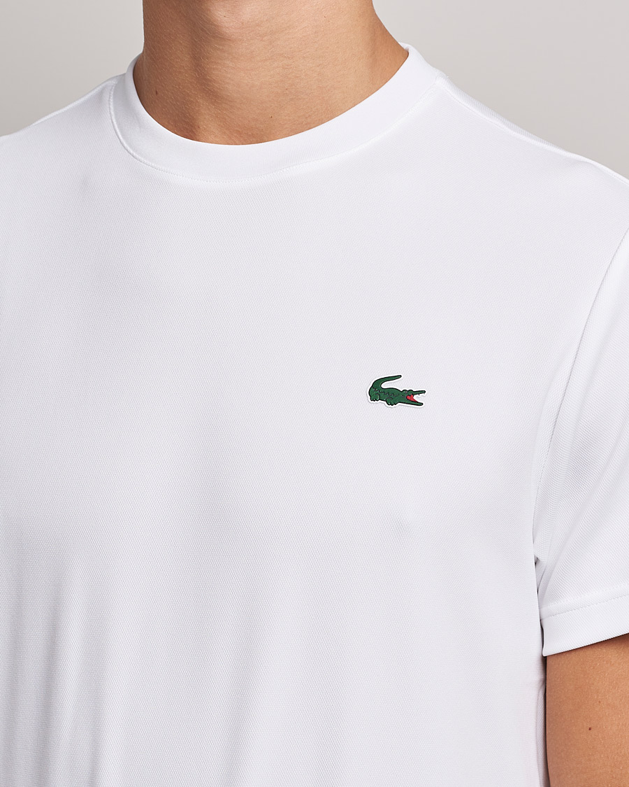Mies | T-paidat | Lacoste | Sport Performance Crew Neck T-Shirt White
