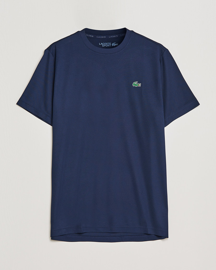Mies | T-paidat | Lacoste Sport | Performance Crew Neck T-Shirt Navy Blue