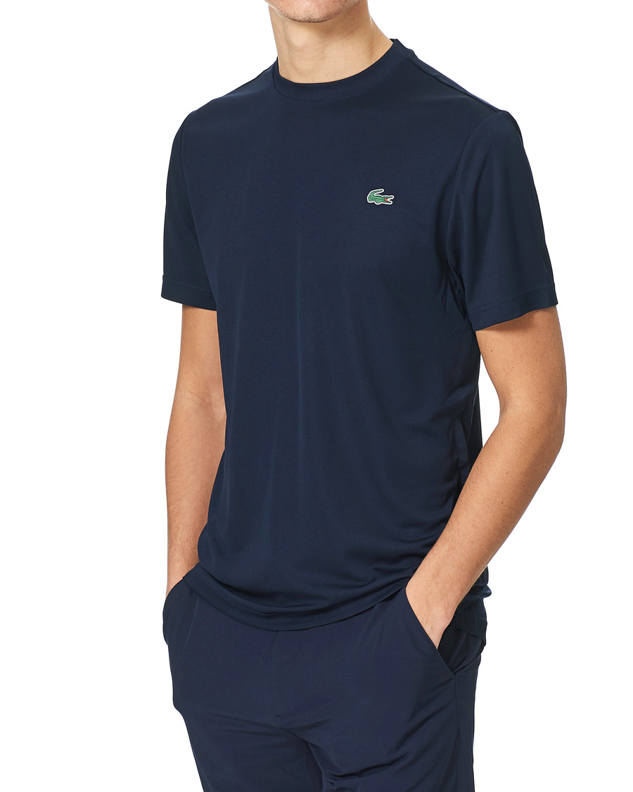 Mies | T-paidat | Lacoste Sport | Performance Crew Neck T-Shirt Navy Blue