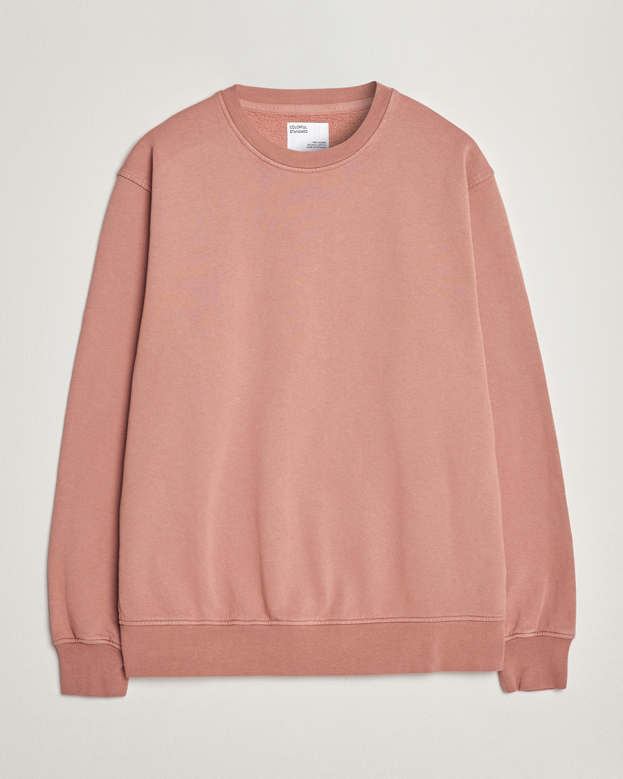 Mies | Puserot | Colorful Standard | Classic Organic Crew Neck Sweat Rosewood Mist