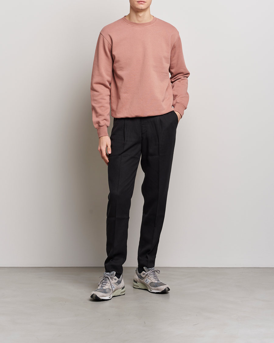 Mies | Puserot | Colorful Standard | Classic Organic Crew Neck Sweat Rosewood Mist