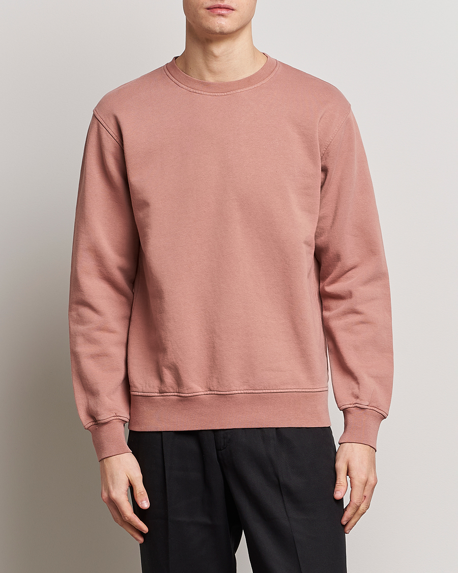 Mies | Colorful Standard | Colorful Standard | Classic Organic Crew Neck Sweat Rosewood Mist