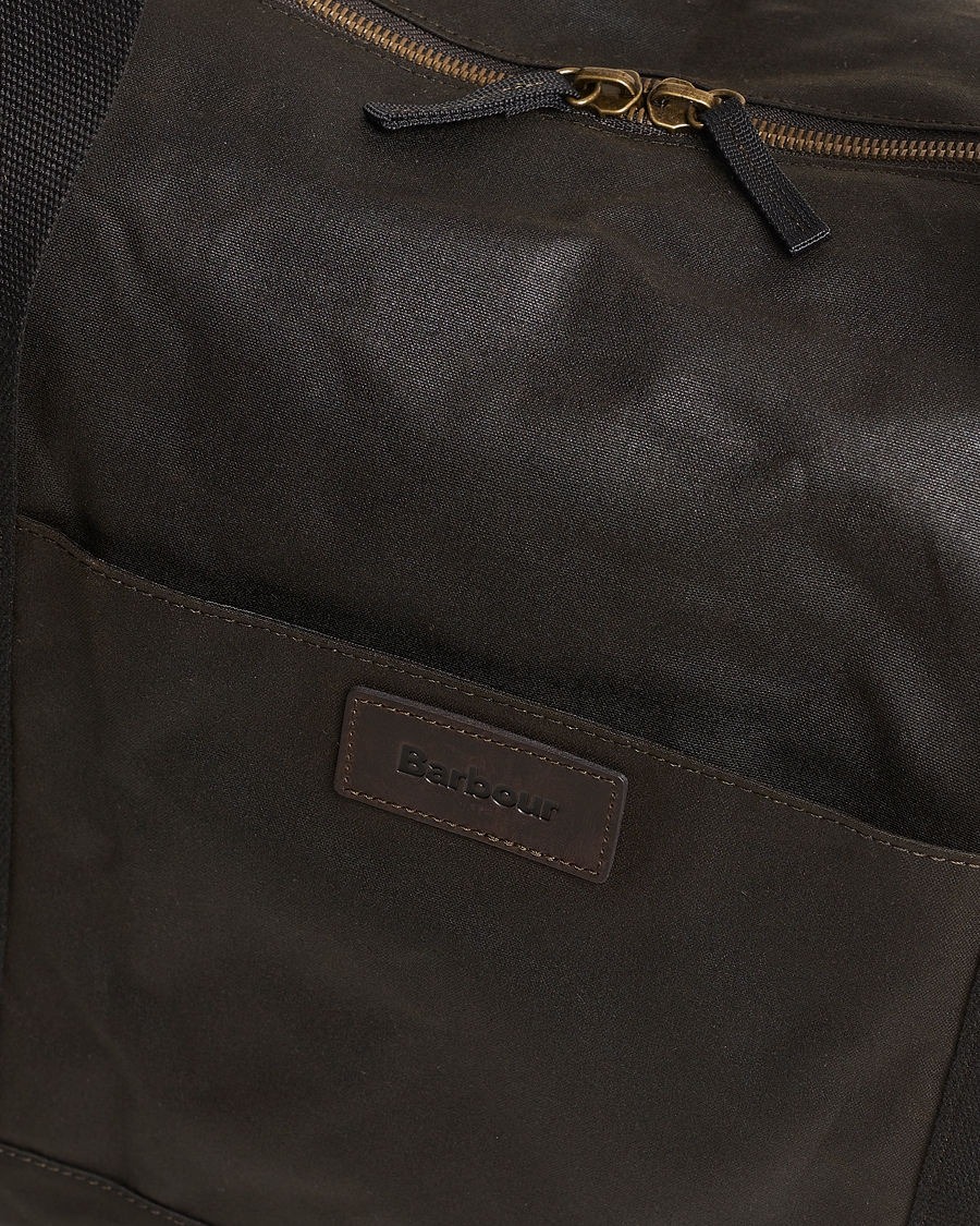 Mies |  | Barbour Lifestyle | Explorer Wax Duffle Bag Olive