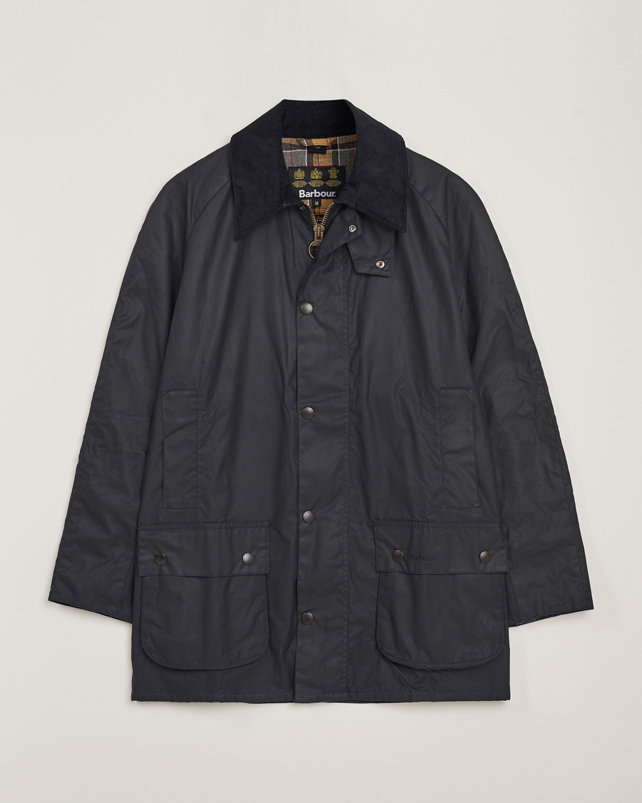 Mies |  | Barbour Lifestyle | Beausby Waxed Jacket Navy