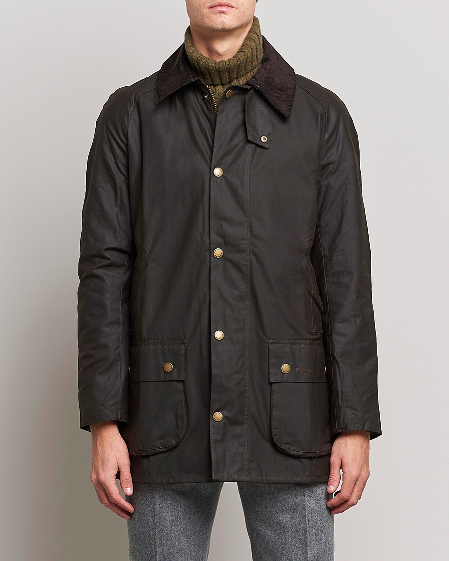 Mies | Kevättakit | Barbour Lifestyle | Beausby Waxed Jacket Olive