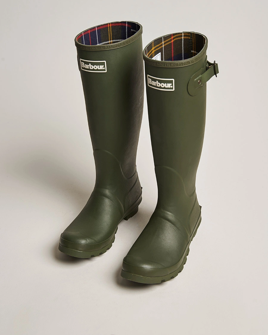 Mies | Kalossit & Kumisaappaat | Barbour Lifestyle | Bede High Rain Boot Olive